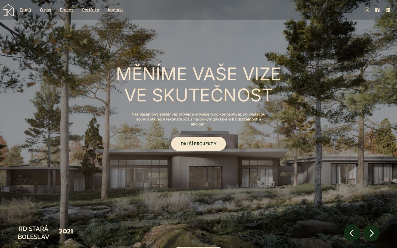 JK Arch — Architektura / web