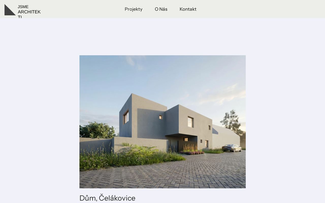 Jsme Architekti — Architektura / web